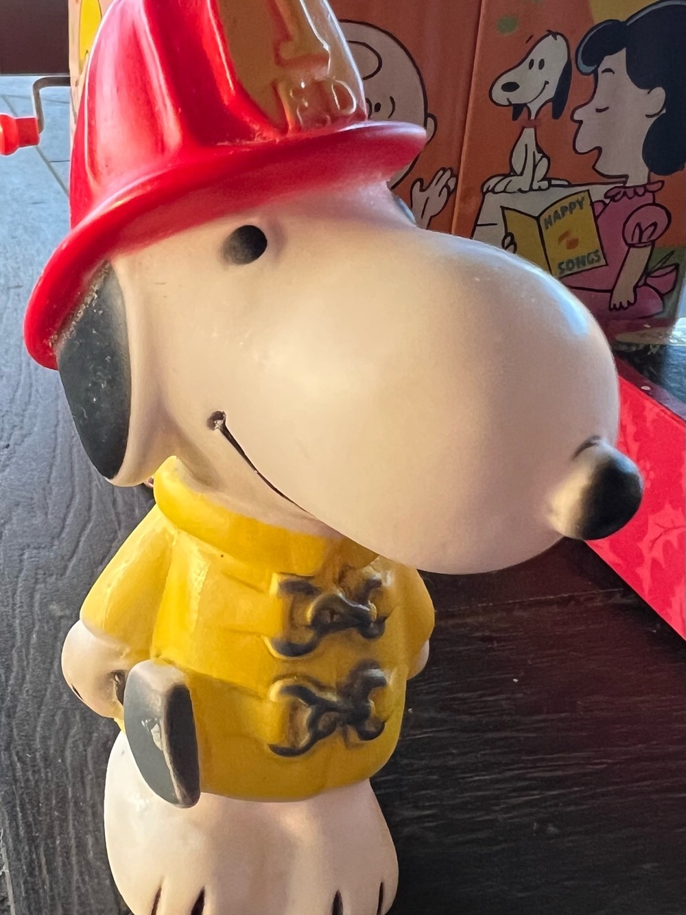 Peanuts Vintage Snoopy squeak toy